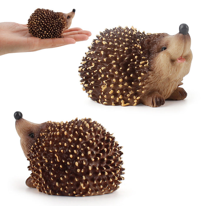 Wholesale Ornament Hedgehog Model PVC JDC-OS-BoLing001