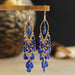 Jewelry WholesaleWholesale Boho Beads Tassel Alloy Earrings JDC-ES-Daiq027 Earrings 黛茜 %variant_option1% %variant_option2% %variant_option3%  Factory Price JoyasDeChina Joyas De China