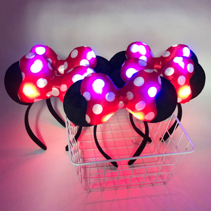 Wholesale Headband Plush Plastic Flash LED MOQ≥2 JDC-HD-LMH001