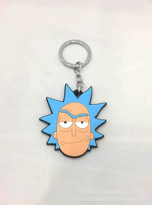 Wholesale Cartoon Rubber Keychain MOQ≥3 JDC-KC-MMan001