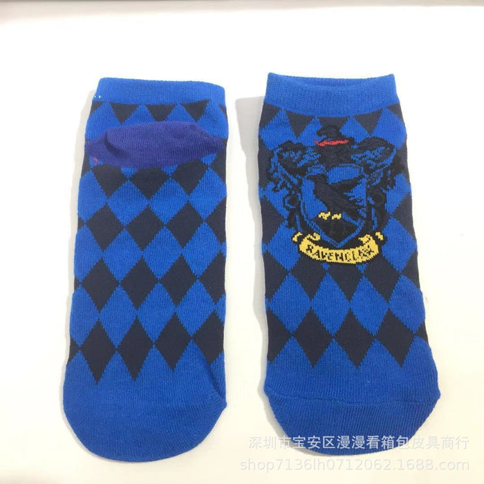 Wholesale Cartoon Surrounding Magic Academy Trend Breathable Sports Socks MOQ≥3 JDC-SK-MMan002