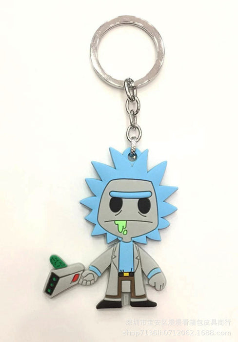 Wholesale Cartoon Rubber Keychain MOQ≥3 JDC-KC-MMan001