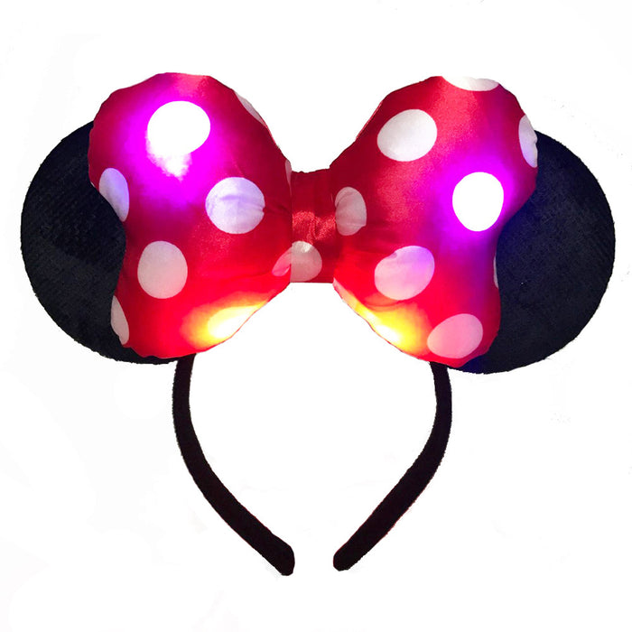 Wholesale Headband Plush Plastic Flash LED MOQ≥2 JDC-HD-LMH001