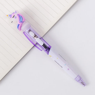 Wholesale Cartoon Glowing Plastic Ballpoint Pen JDC-BP-TPL001