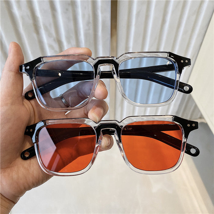 Wholesale Sunglasses resin retro style JDC-SG-QingTan005