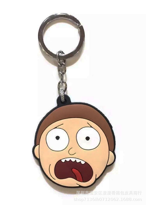 Wholesale Cartoon Rubber Keychain MOQ≥3 JDC-KC-MMan001