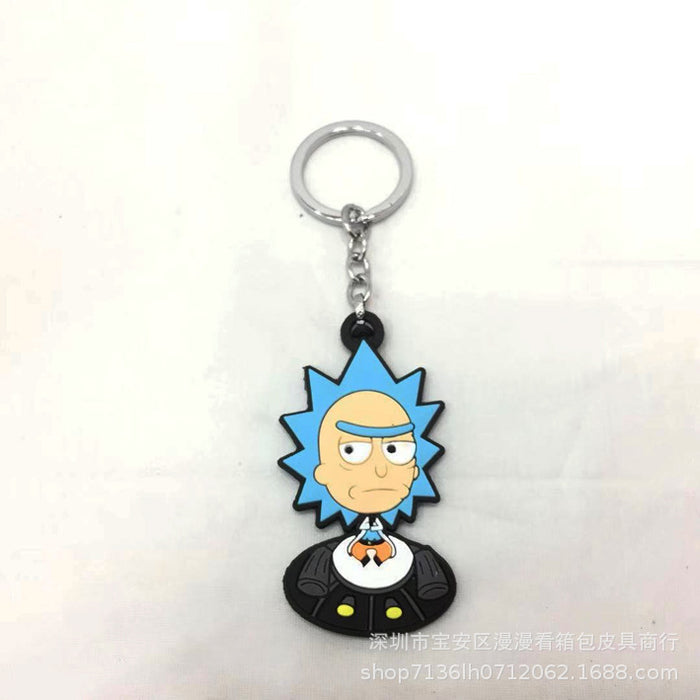 Wholesale Cartoon Rubber Keychain MOQ≥3 JDC-KC-MMan001