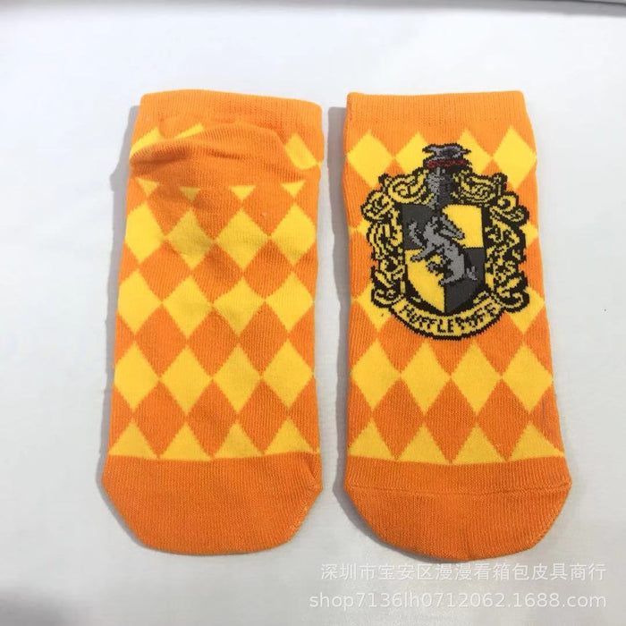 Wholesale Cartoon Surrounding Magic Academy Trend Breathable Sports Socks MOQ≥3 JDC-SK-MMan002