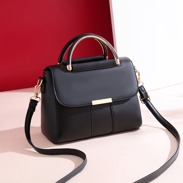 Wholesale Shoulder Bag PU Solid Color Crossbody Portable JDC-SD-Zhip002