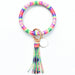 Jewelry WholesaleWholesale pure leather PU tassel pendant key chain bracelet JDC-BT-MaoL001 Bracelet 茂琳 %variant_option1% %variant_option2% %variant_option3%  Factory Price JoyasDeChina Joyas De China