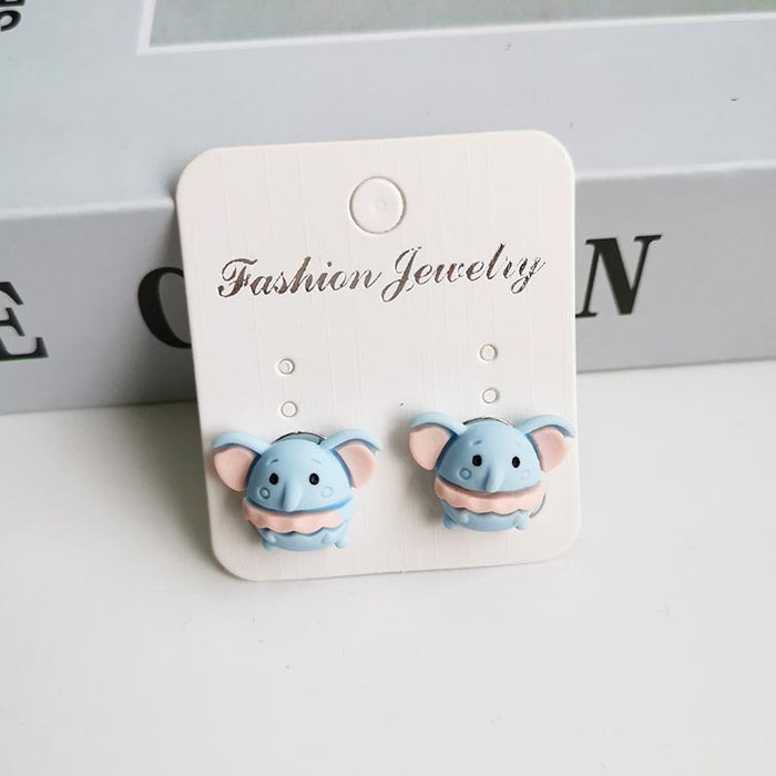 Wholesale Cartoon Kids Alloy Ear Clip Earrings JDC-ES-Hanjia001