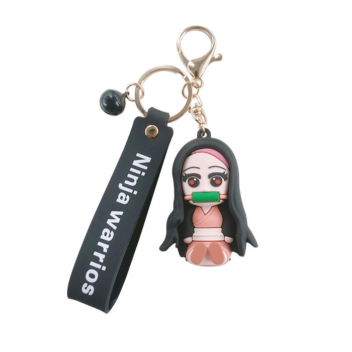 Jewelry WholesaleWholesale cute cartoon doll keychain pendant JDC-KC-FeiRun060 Keychains 飞润 %variant_option1% %variant_option2% %variant_option3%  Factory Price JoyasDeChina Joyas De China