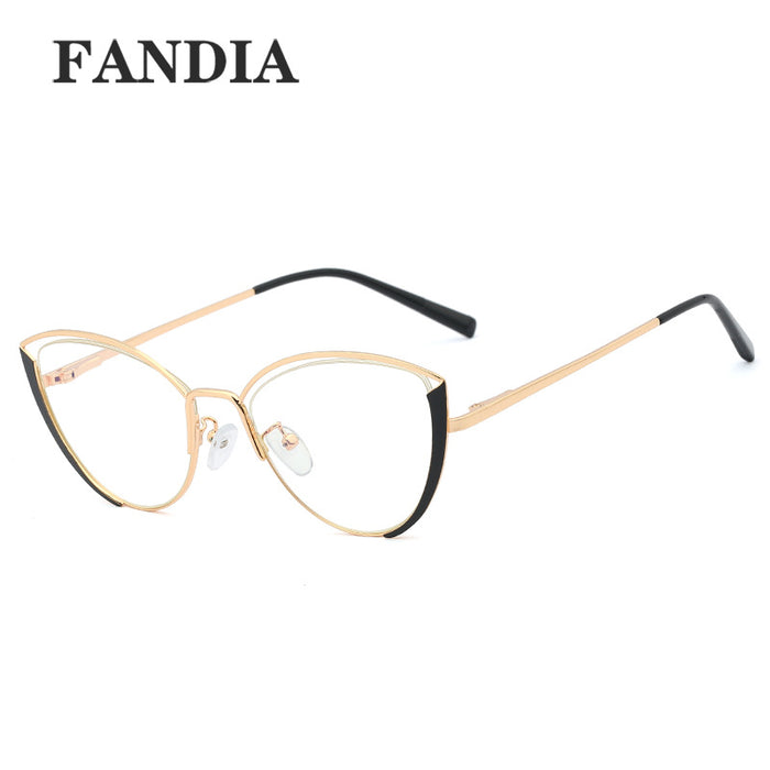 Jewelry WholesaleWholesale Metal PC Anti Blue Light Flat Glasses JDC-SG-FanDY004 Sunglasses 梵蒂雅 %variant_option1% %variant_option2% %variant_option3%  Factory Price JoyasDeChina Joyas De China