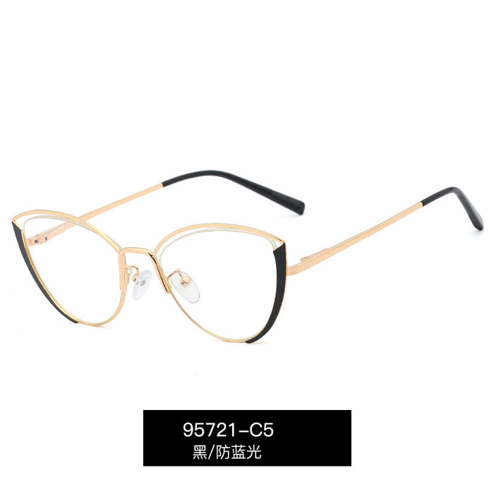 Jewelry WholesaleWholesale Metal PC Anti Blue Light Flat Glasses JDC-SG-FanDY004 Sunglasses 梵蒂雅 %variant_option1% %variant_option2% %variant_option3%  Factory Price JoyasDeChina Joyas De China