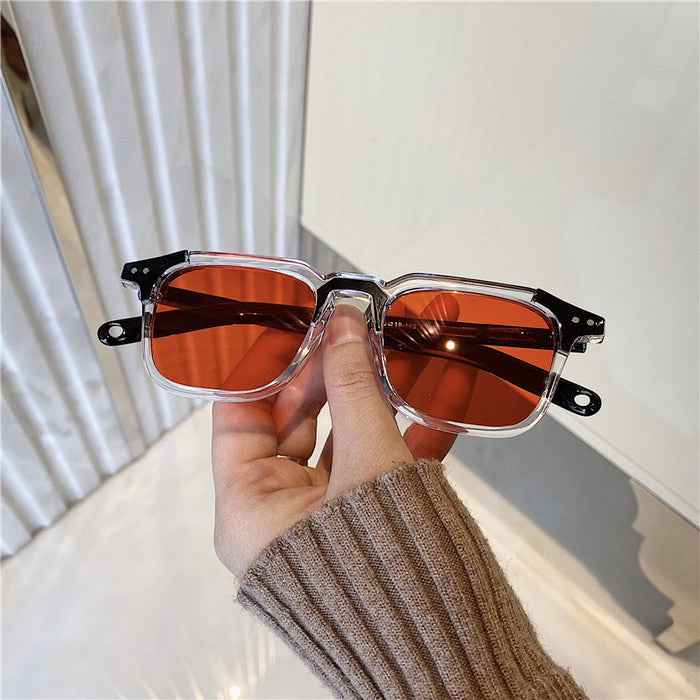 Wholesale Sunglasses resin retro style JDC-SG-QingTan005