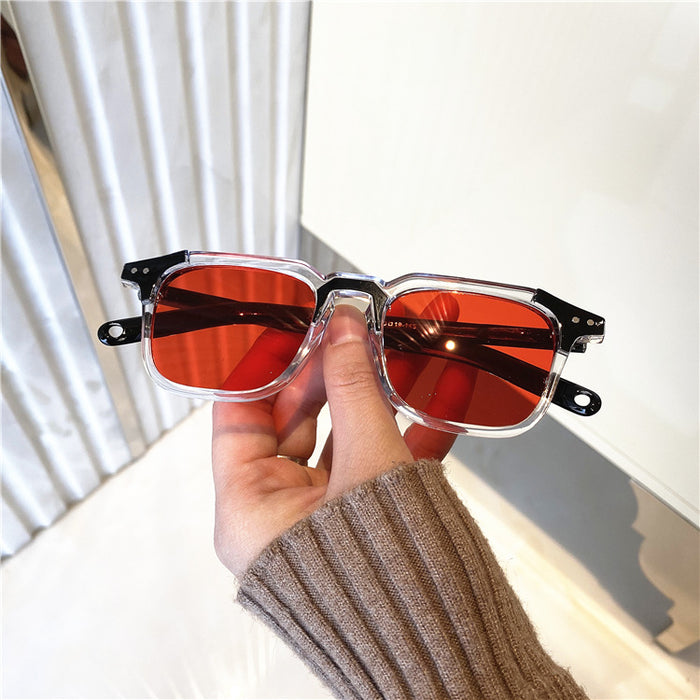 Wholesale Sunglasses resin retro style JDC-SG-QingTan005