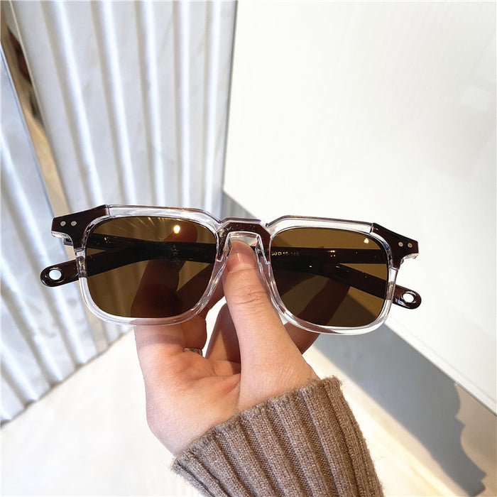 Wholesale Sunglasses resin retro style JDC-SG-QingTan005