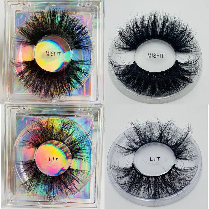 Wholesale 8D 25mm Mink Lengthening Thick False Eyelashes JDC-EY-MYan002