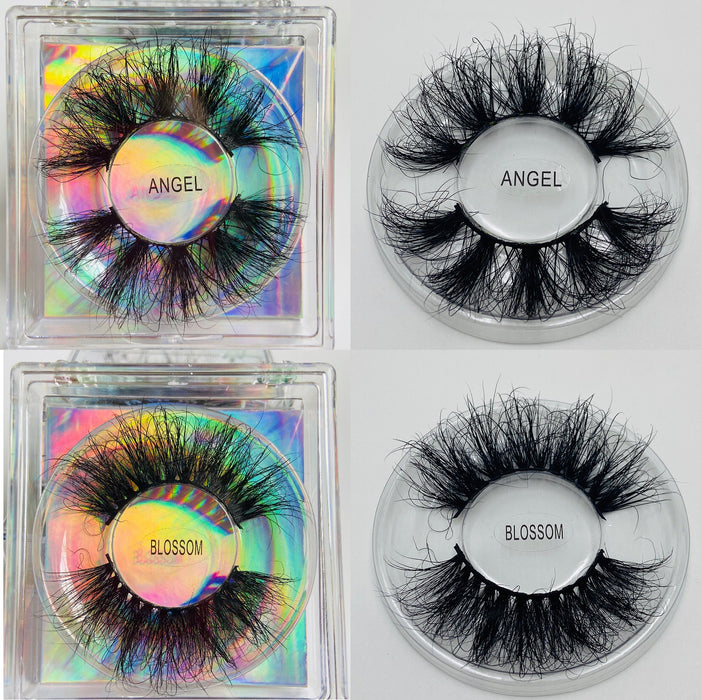 Wholesale 8D 25mm Mink Lengthening Thick False Eyelashes JDC-EY-MYan002