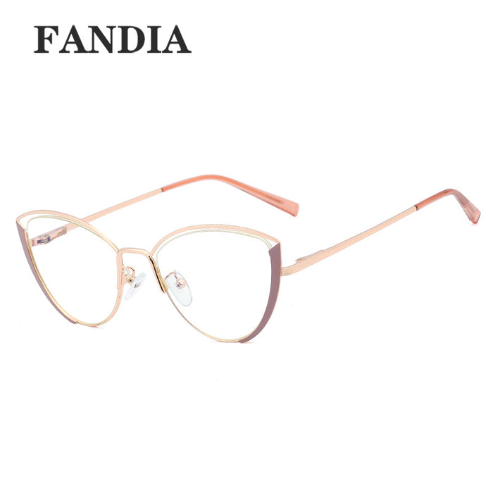 Jewelry WholesaleWholesale Metal PC Anti Blue Light Flat Glasses JDC-SG-FanDY004 Sunglasses 梵蒂雅 %variant_option1% %variant_option2% %variant_option3%  Factory Price JoyasDeChina Joyas De China