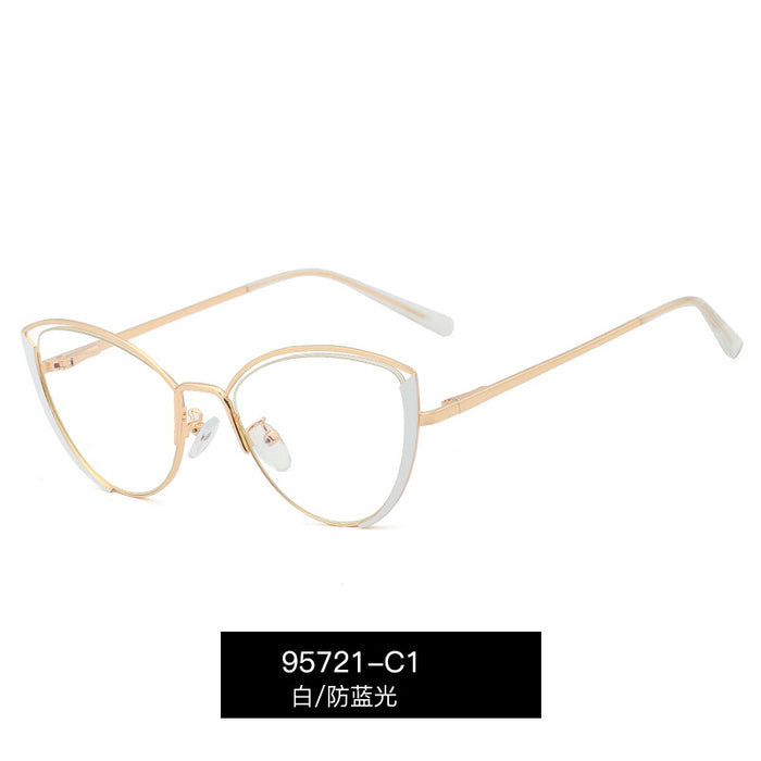 Jewelry WholesaleWholesale Metal PC Anti Blue Light Flat Glasses JDC-SG-FanDY004 Sunglasses 梵蒂雅 %variant_option1% %variant_option2% %variant_option3%  Factory Price JoyasDeChina Joyas De China