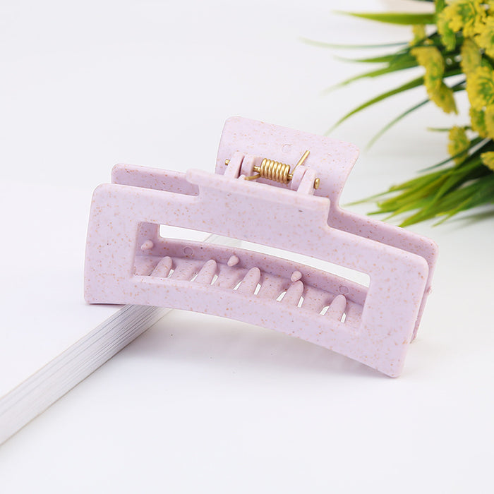 Wholesale Square Hollow Acetate Hair Clips JDC-HC-XueH004