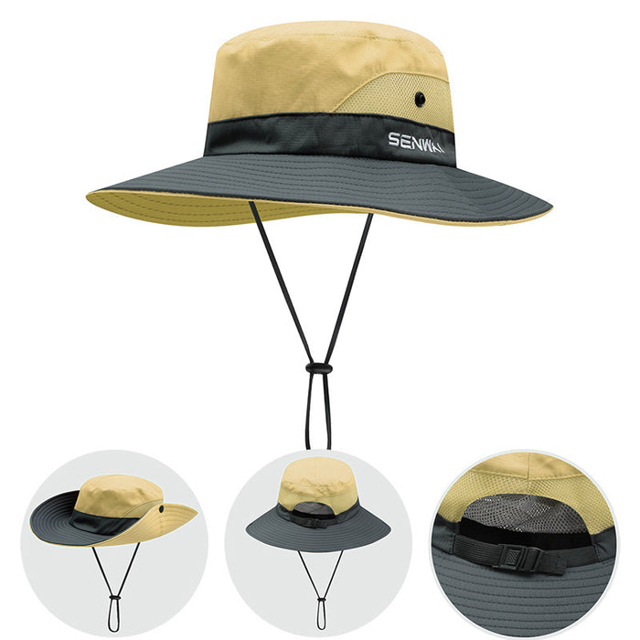 Wholesale travel folding sun hat summer sun hat JDC-FH-SenW005