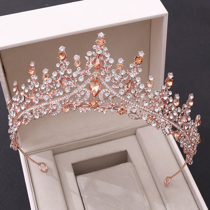 Jewelry WholesaleWholesale Rhinestone Crown Hair Band JDC-HD-ZuanG010 Headband 钻岗 %variant_option1% %variant_option2% %variant_option3%  Factory Price JoyasDeChina Joyas De China