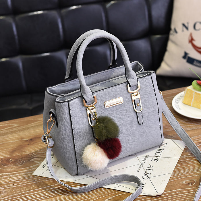 Wholesale shoulder bag PU handbag MQO≥3 JDC-SD-Luqiao002