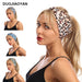 Jewelry WholesaleWholesale Leopard Print Cross Strap Sports Face Wash Headband MOQ≥3 JDC-HD-Jiaoy005 Headband 多娇艳 %variant_option1% %variant_option2% %variant_option3%  Factory Price JoyasDeChina Joyas De China