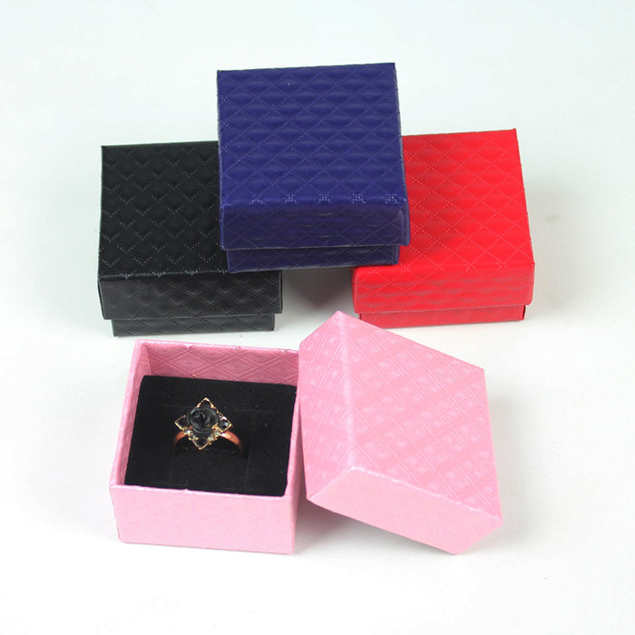 Wholesale Paper Sponge Jewelry Packaging Box JDC-JP-Haoke002