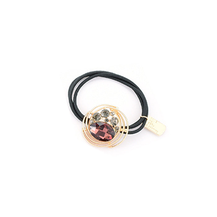 Jewelry WholesaleWholesale crystal leather band JDC-HS-RQ004 Hair Scrunchies 瑞奇 %variant_option1% %variant_option2% %variant_option3%  Factory Price JoyasDeChina Joyas De China