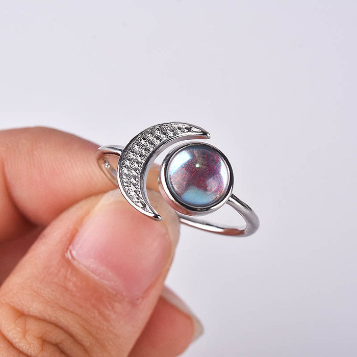 Wholesale Rings 925 Sterling Silver Moonlight Gemstone JDC-RS-ZhenR038