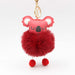 Jewelry WholesaleWholesale koala fur ball keychain plush bag pendant koala car ornament MOQ≥2 JDC-KC-RShu001 Keychains 荣曙 %variant_option1% %variant_option2% %variant_option3%  Factory Price JoyasDeChina Joyas De China