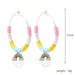 Jewelry WholesaleWholesale handmade accessories soft ceramic material large circle alloy earrings JDC-ES-ManY016 Earrings 满溢 %variant_option1% %variant_option2% %variant_option3%  Factory Price JoyasDeChina Joyas De China