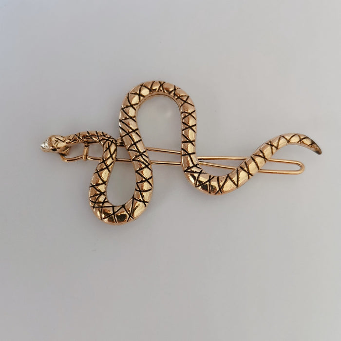 Wholesale Alloy Word Hair Clip Hair Accessories Snake Hair Clip JDC-HC-Huil005