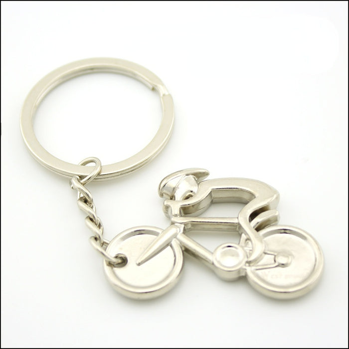 Wholesale Zinc Alloy Bicycle Keychain MOQ≥2 JDC-KC-DWK001