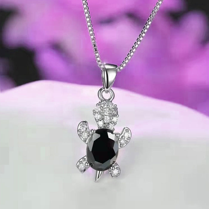 Wholesale Necklaces Alloy Cartoon Turtle Kids Rhinestones JDC-NE-JYS058