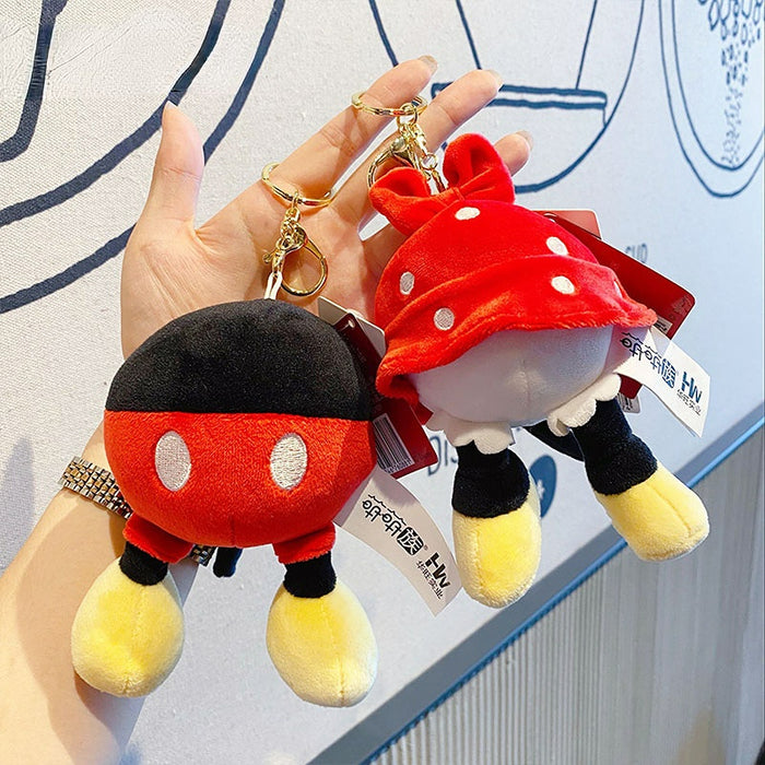 Wholesale Cartoon Plush Doll Down Cotton Keychain (M) JDC-KC-BaiM025