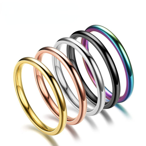 Jewelry WholesaleWholesale Titanium Steel Couple Rings JDC-RS-JiYu004 Rings 翼语 %variant_option1% %variant_option2% %variant_option3%  Factory Price JoyasDeChina Joyas De China