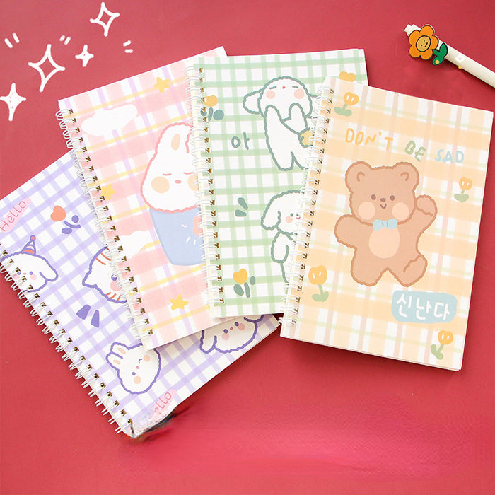 Wholesale Random A5 Cartoon Cute Coil Notebook MOQ≥2 JDC-NK-Zhimei001