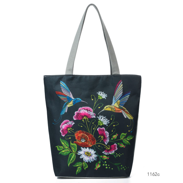 Jewelry WholesaleWholesale 3D print flowers beach canvas bag JDC-BB-Mobiao005 Beach Bag 莫表 %variant_option1% %variant_option2% %variant_option3%  Factory Price JoyasDeChina Joyas De China