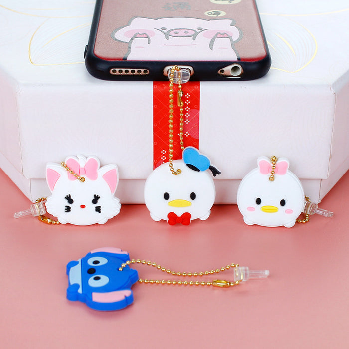 Wholesale Mobile Phone Dust Plug PVC Cute Cartoon Pendant MOQ≥3 (M) JDC-PC-ZhongJ007