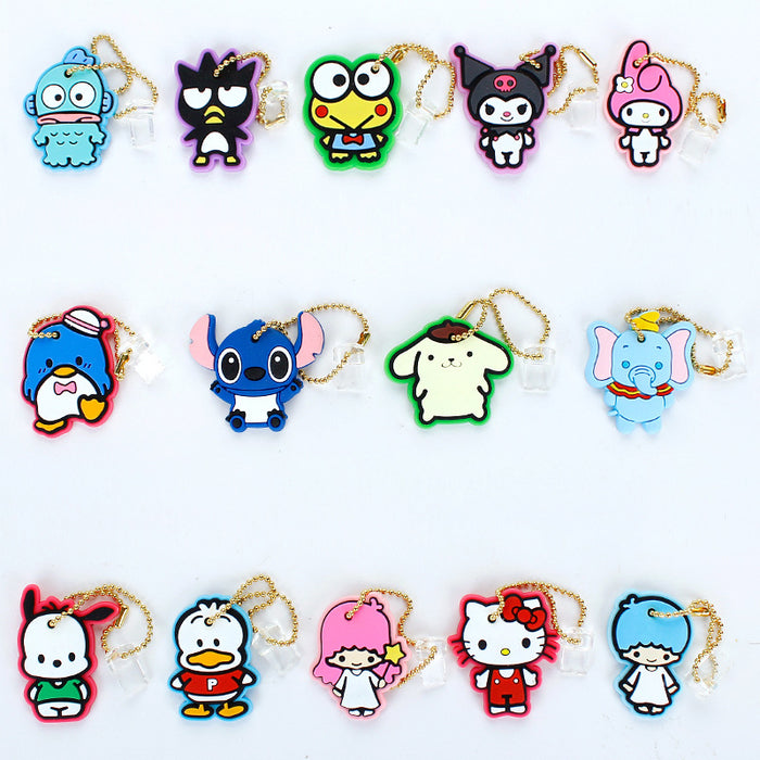 Wholesale Mobile Phone Dust Plug Soft Adhesive Cute Cartoon Charging Port Pendant MOQ≥3 (S) JDC-PC-ZhongJ017