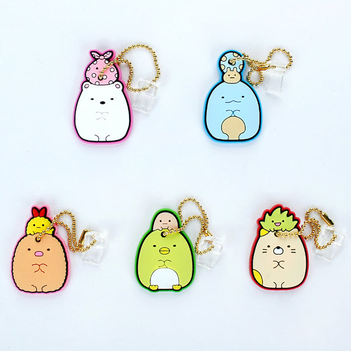 Wholesale Mobile Phone Dust Plug PVC Cute Cartoon Charging Port MOQ≥3 JDC-PC-ZhongJ00011