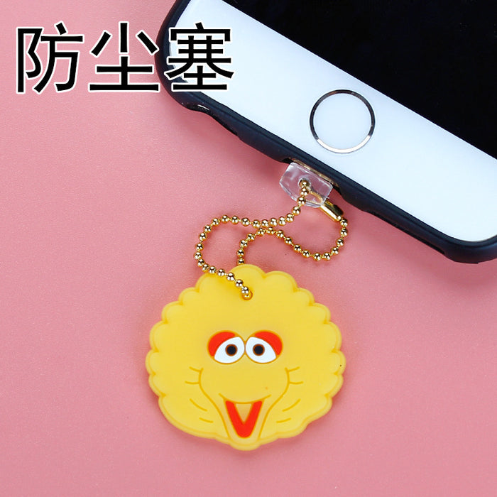 Wholesale Mobile Phone Dust Plug PVC Cute Cartoon Pendant MOQ≥3 (M) JDC-PC-ZhongJ002