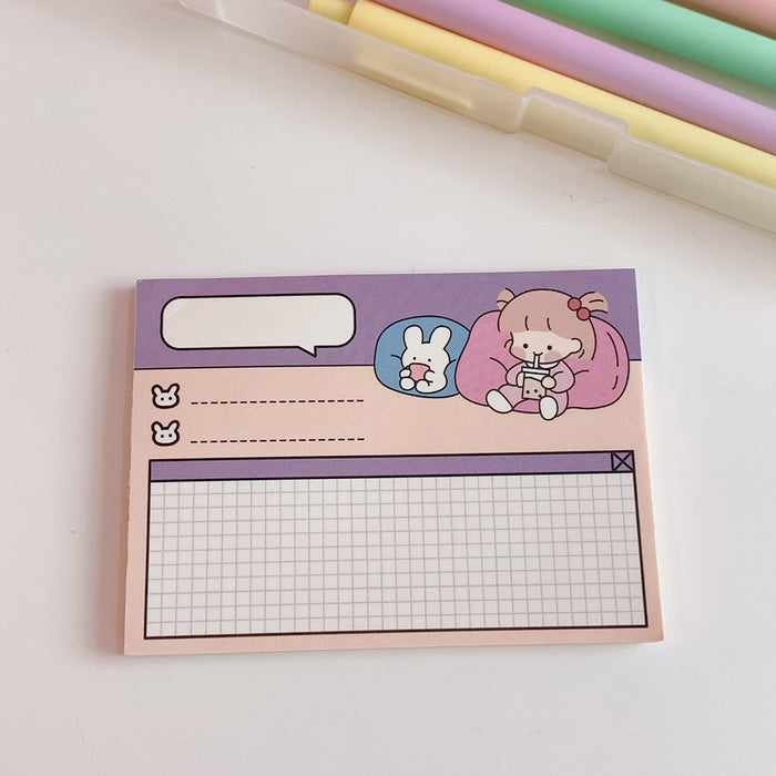 Wholesale cartoon cute sticky notes JDC-ST-Tengy001