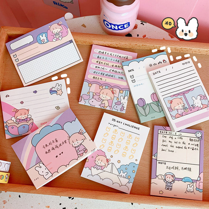 Wholesale cartoon cute sticky notes JDC-ST-Tengy001