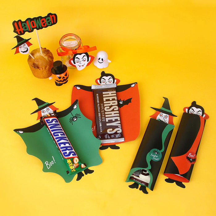 Wholesale Halloween Candy Wrapping Cards MOQ≥10 JDC-JP-HuaiB004