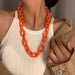 Jewelry WholesaleWholesale Punk Hip Hop Clavicle Acrylic Necklace JDC-NE-GSXR067 Necklaces 雪柔 %variant_option1% %variant_option2% %variant_option3%  Factory Price JoyasDeChina Joyas De China